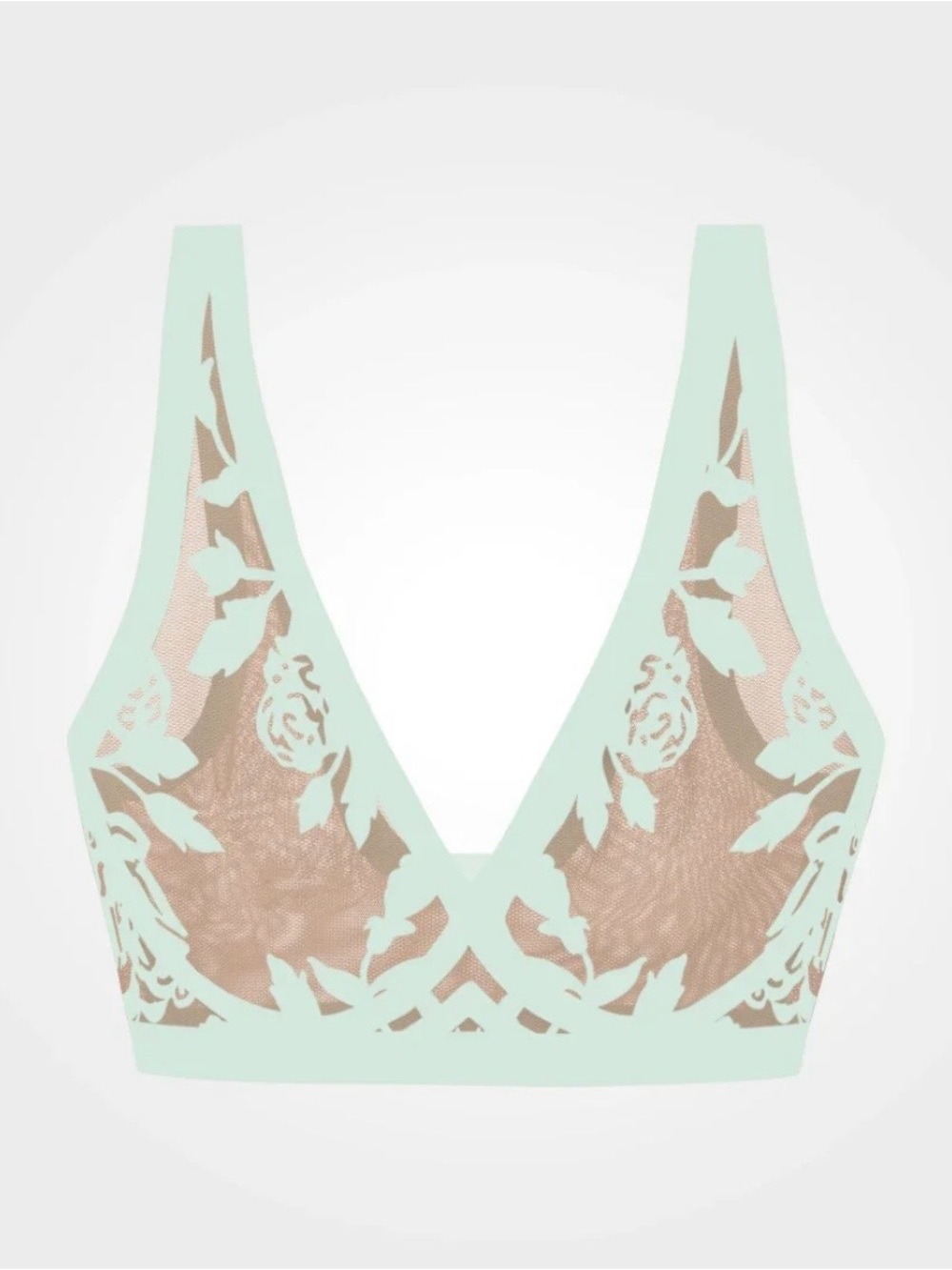 Eby Madam Muse Sheer Bralette, medium NWT
